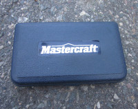 $15 Mastercraft drill bit screwdriver bit set with case