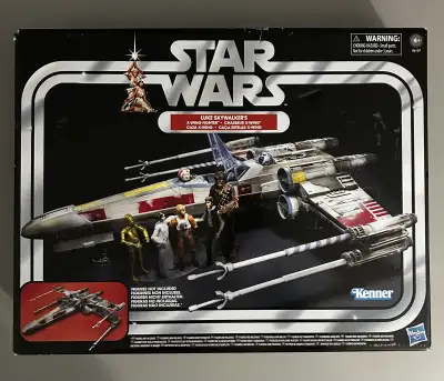 Star Wars X wing Luke Skywalker Kenner Vintage Collection space, View more