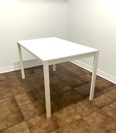 IKEA MELLTORP Dining Table – White – No Chairs, View more