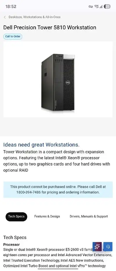 Dell Precision 5810 Gaming PC | Xeon | 16GB | Navida K4000, View more