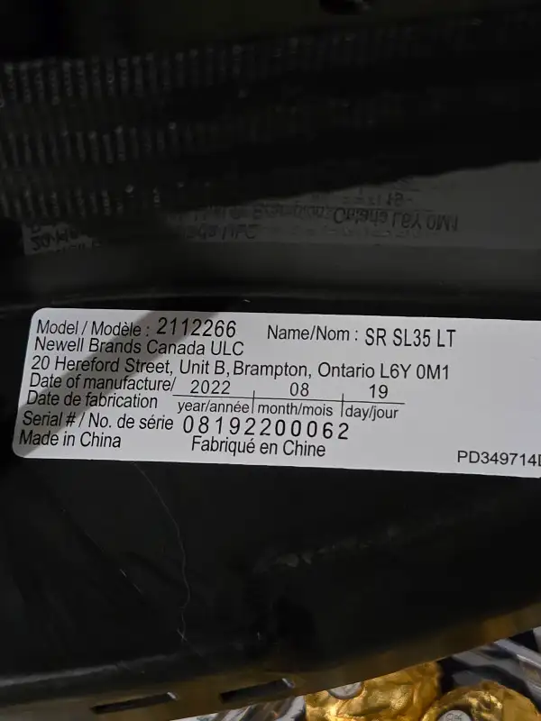 Graco Snugride 35 Lite LX Infant Rear Facing Car Seat in Strollers, Carriers & Car Seats in Mississauga / Peel Region - Image 8