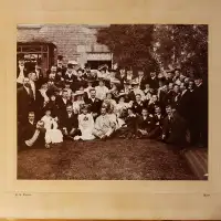 English Victorian Group Photo 1900
