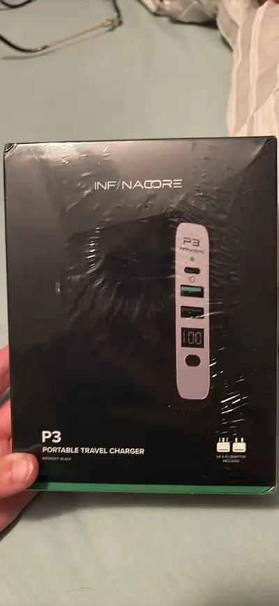 Infinacore P3 portable travel charger , View more