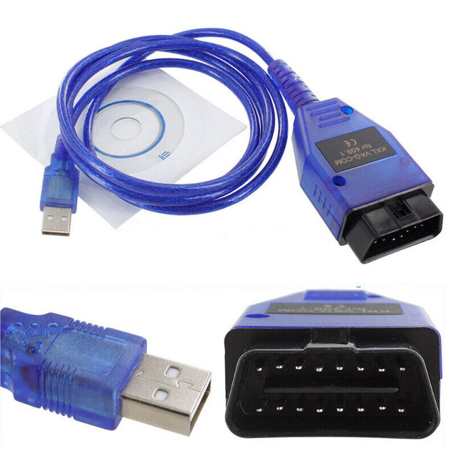 VAG-COM Vag Com VAG409.1 KKL USB Diagnostic Cable OBD2 Vagcom dans Autres pièces et accessoires  à Laval/Rive Nord - Image 2