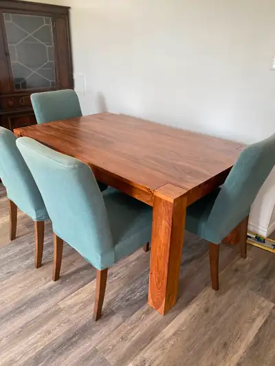 Acacia Dining Table 75-107”, View more