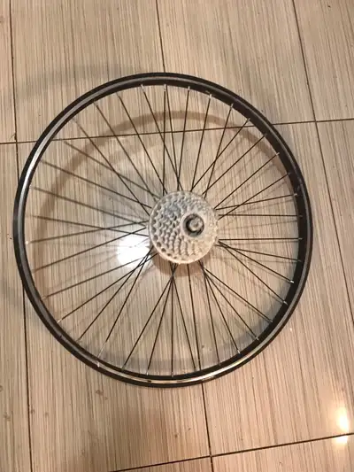 wheel 24” rims x 2 $30 ea, View more