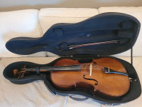 Stetnor Student 3/4 Cello with Hard Case