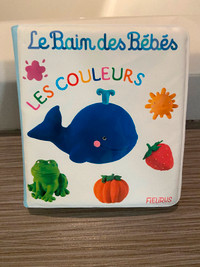 Livre pour bébé pour le bain: les couleurs (b124)