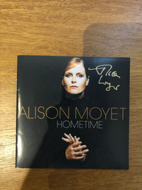 Alison Moyet Hometime signed CD