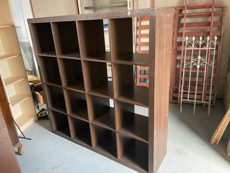 IKEA Kallax cube bookshelf and storage 4x4 Bookcases & Shelving Units