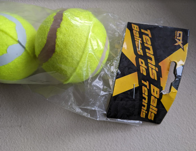 TENNIS BALLS 3pack - $10 (Yonge College) in Tennis & Racquet in City of Toronto - Image 2