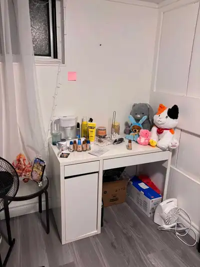 2 furnished room available for rent in a basement apartment. Rent is $600 for small room and $700 fo...