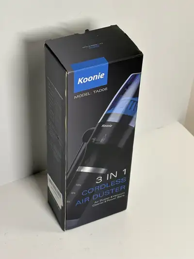  Koonie 3-in-1 Cordless Air Duster, Vacuum & Power Bank, View more