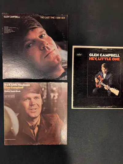 Glen Campbell Vinyl LP's, View more