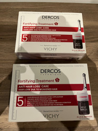 Vichy Dercos Fortifying Treatment for Hairloss 2 sealed boxes