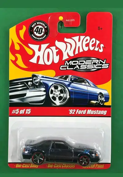Hot Wheels Modern Classics  '92 Ford Mustang Spectraflame , View more