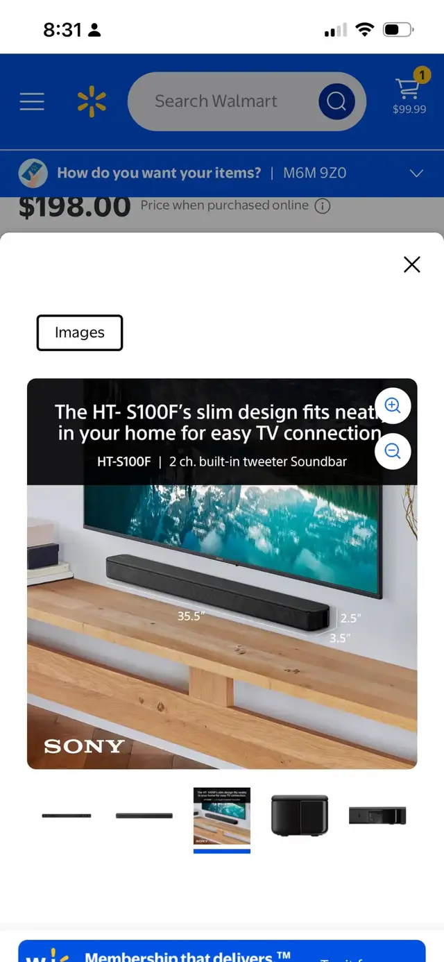 New Sony HT-S100F Soundbar in General Electronics in Mississauga / Peel Region - Image 4