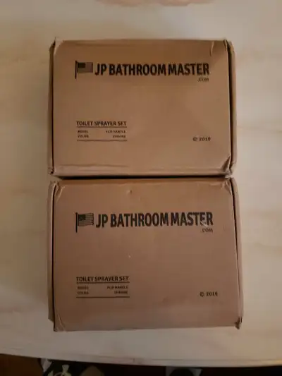 I'm offering a new JP Bathroom Master toilet sprayer set. This set includes all necessary components...