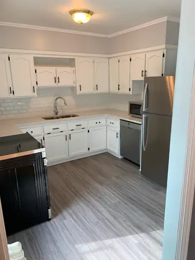 Spacious and bright upper unit (2nd and 3rd floor) in a beautiful century home, available September...