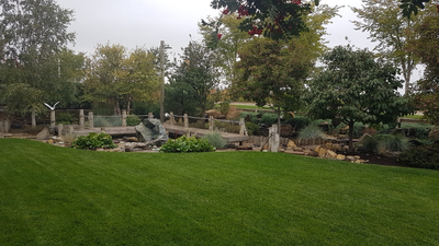 Grass maintenance, some landscaping, irriagation installs & maintenance. Will train Year round work....