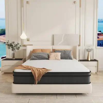 Crayan Queen Mattress, 12 Inch Memory Foam Mattress Queen Size, , View more