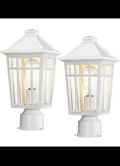 Darkaway Outdoor Post Lights Lamp Post Light Fixture, Waterproof, View more