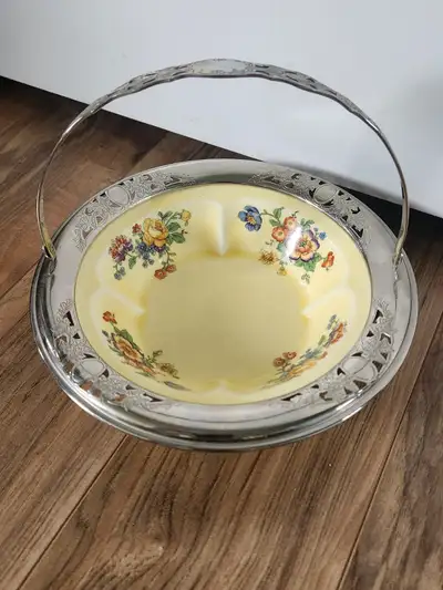 VINTAGE (1930s-40s) SEBRING POTTERY Golden Maire Dish, View more