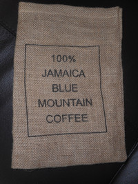 Old Jamaican Coffee Bag, (burlap) that could be crafted