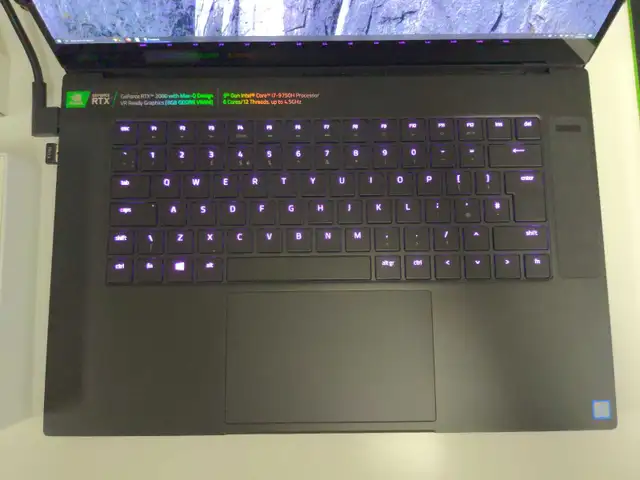 NOS Razer Advanced 15 OLED 4k touch 2080/MAX Q laptop in Laptops in City of Montréal - Image 5