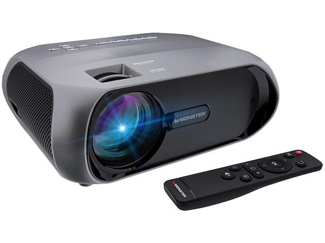 Monster Vision Image Stream+ Native 1080p Projector &amp; Screen in General Electronics in City of Toronto