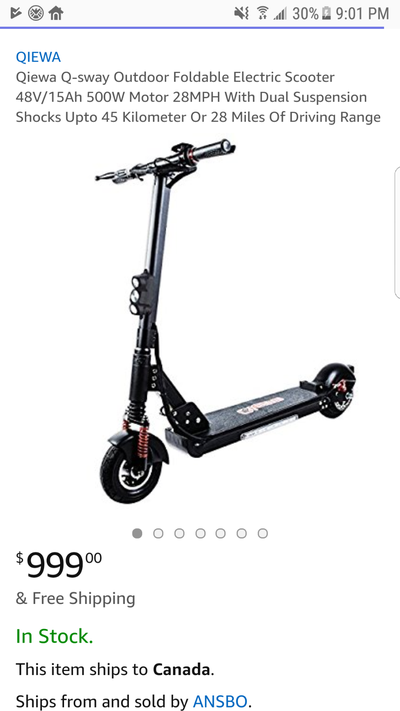 250$ FINAL SALE 500w electric scooter, View more