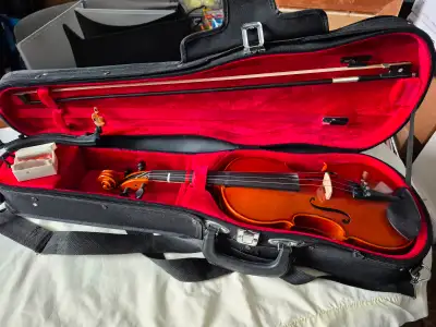 Samuel Eastman VL80 Violin 3/4 bow case, View more