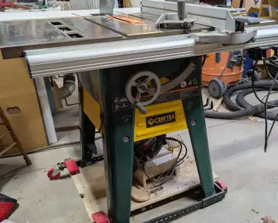 Craftex CT146 Table Saw 1.5HP, View more