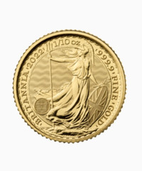 Pièce or Britannia/bullion gold 2022 1/10 oz .9999
