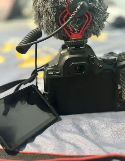 Selling my Canon EOS 250D (Rebel SL3) DSLR with kit lens and all essential accessories — perfect for...