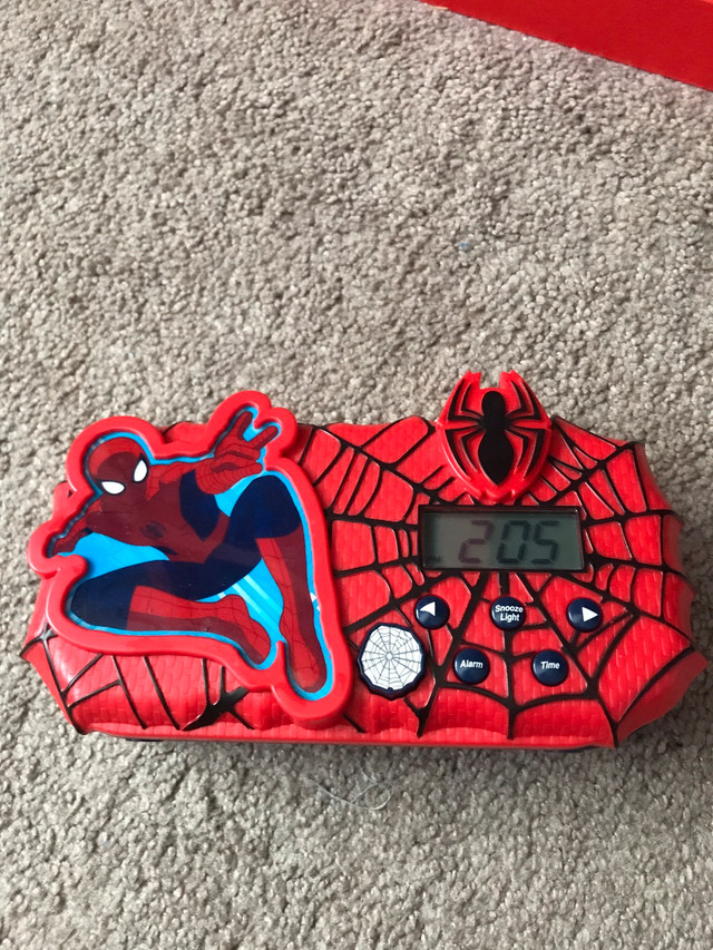 Spider-Man Alarm Clock in Home Décor & Accents in St. Catharines