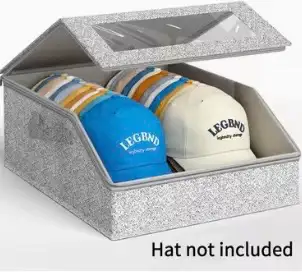 storage for hats, View more