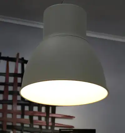 47cm Suspension HEKTAR, pendant lamp, dark gray, View more