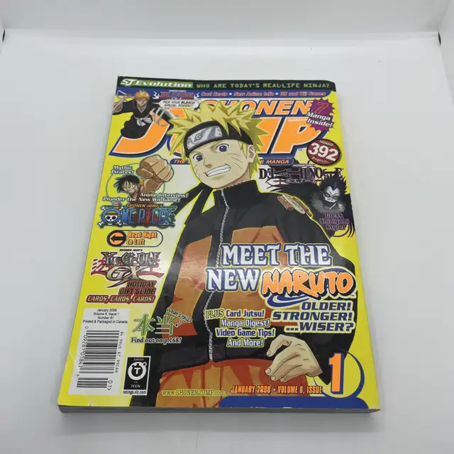 Lot of 4 Shonen Jump Magazines  2006-2009 Manga , First issues . in Magazines in Hamilton - Image 4
