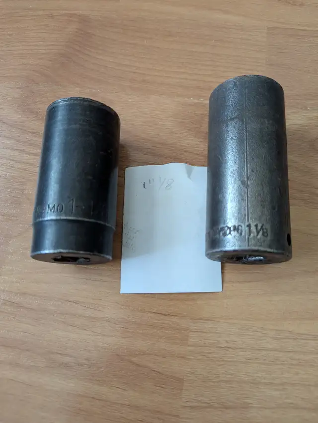 Sockets 1/2 drive 1" 1/8 Deep Socket