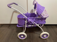 Doll stroller with bassinet 