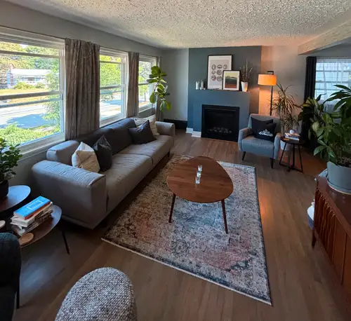 Beautiful 2-bedroom, 1-bathroom, with off-street parking for 1 large vehicle, basement storage, shar...
