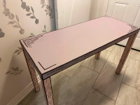 Comic Painted Console Table / Desk