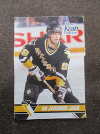 1993-94 Kraft Dinner Jaromir Jagr carte de hockey Card