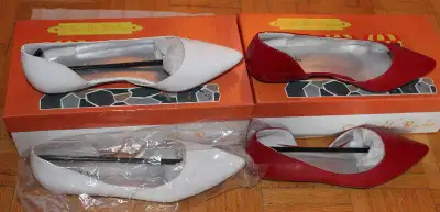 Brand new women's pure leather fashion shoes 6.5 size, View more