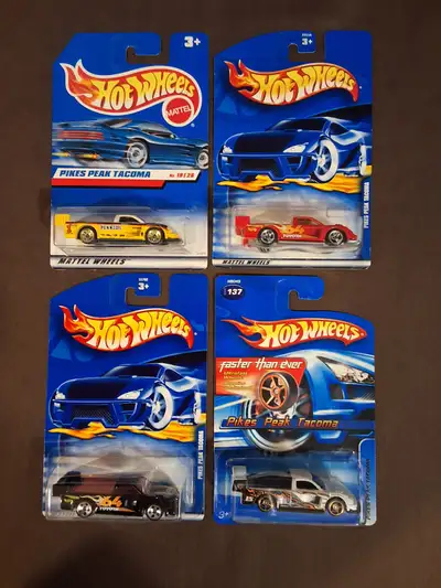 HOT WHEELS PIKES PEAK TACOMA LOT OF 4, View more