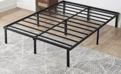 bed Frame 14” metal steel black wallmart , View more