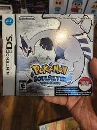 DS Pokemon Soulsilver Big box Complete