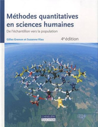 Méthodes quantitatives en sciences humaines, 4e édition G Grenon