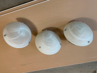 4 Used Ceiling Light Fixtures